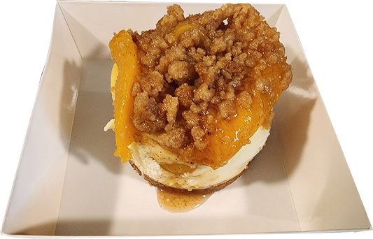 Peach Cobbler Cheesecake