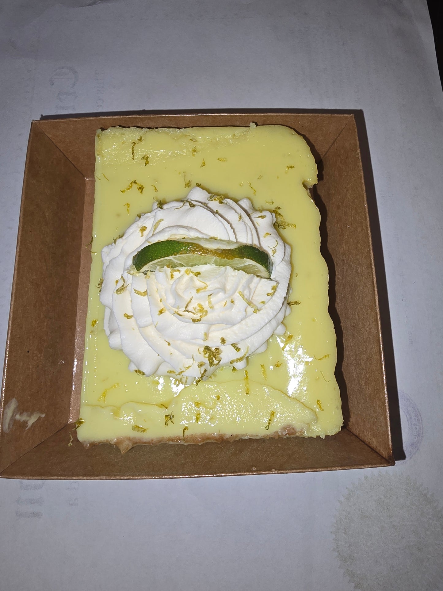 Key Lime Pie Bar